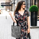 Yanfind Shopping Bag for Ladies Grey Invertebrate Insect Plant Butterfly Flower Creative Commons Reusable Multipurpose Heavy Duty Grocery Bag for Outdoors.