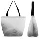 Yanfind Shopping Bag for Ladies Grey Fog Outdoors Road Boulder City Nv Usa Path Trail Ground Reusable Multipurpose Heavy Duty Grocery Bag for Outdoors.