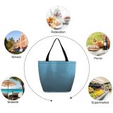 Yanfind Shopping Bag for Ladies Fog Outdoors Mist Mont Blanc Pines Moutain Abies Fir Plant Tree Reusable Multipurpose Heavy Duty Grocery Bag for Outdoors.