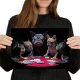 yanfind A4 - French Bulldogs Playing Cards Dog Art Print 29.7 X 21 cm 280gsm satin gloss photo paper