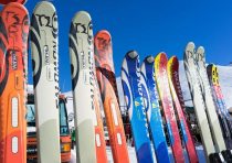 yanfind A3| Ski Rack Poster Print Size A3 Winter Skiing Sports Poster