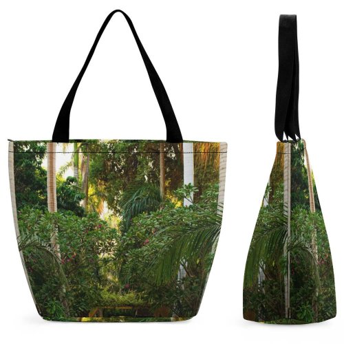 Yanfind Shopping Bag for Ladies Garden Outdoors Arbour Porch Patio Asuan Egipt Pergola Reusable Multipurpose Heavy Duty Grocery Bag for Outdoors.