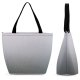 Yanfind Shopping Bag for Ladies Grey Outdoors Fog Birds Mist Lake Public Domain Reusable Multipurpose Heavy Duty Grocery Bag for Outdoors.