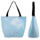 Yanfind Shopping Bag for Ladies Grass Plant Lawn Reed Vegetation Stock Reusable Multipurpose Heavy Duty Grocery Bag for Outdoors.
