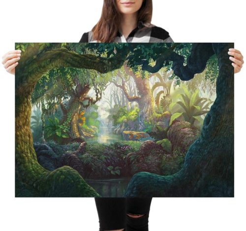 yanfind A1 | Scenic Canvas Large Poster Art Print 60 x 90cm 180gsm Wall Decor