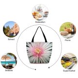 Yanfind Shopping Bag for Ladies Flower Floral Bodgie Bloom Garden Foliage Flowering Plant Petal Botany Barberton Daisy Reusable Multipurpose Heavy Duty Grocery Bag for Outdoors.