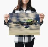 yanfind A4| F-4 Phantom Fighter Jet Poster Size A4 Aircraft Airplane Poster