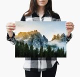 yanfind A3| Dolomites Mountain Poster Print Size A3 Nature Poster