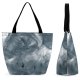 Yanfind Shopping Bag for Ladies Cube Cubes Cool Winter Isbiter Isbit Texture Freezing Liquid Transparent Reusable Multipurpose Heavy Duty Grocery Bag for Outdoors.