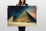 yanfind A1 | Egyptian Pyramids Poster Art Print 60 x 90cm 180gsm Egypt Giza