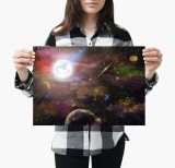yanfind A3| Beautiful Universe Poster Size A3 Planet Outer Space Poster