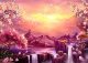 yanfind A3| Beautiful Japan Sunset Poster Size A3 Japanese Nature Poster