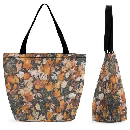 Yanfind Shopping Bag for Ladies Ground Soil Kansas City United States Path Pavement Sidewalk Walkway Carpet Home Reusable Multipurpose Heavy Duty Grocery Bag for Outdoors.