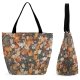 Yanfind Shopping Bag for Ladies Ground Soil Kansas City United States Path Pavement Sidewalk Walkway Carpet Home Reusable Multipurpose Heavy Duty Grocery Bag for Outdoors.