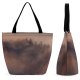 Yanfind Shopping Bag for Ladies Fog Outdoors Mist Grey Wood Forest Reusable Multipurpose Heavy Duty Grocery Bag for Outdoors.