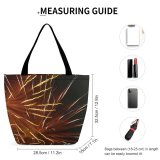 Yanfind Shopping Bag for Ladies Party Year Festa Ano Novo Light Fireworks Diwali Year's Eve Technology Event Reusable Multipurpose Heavy Duty Grocery Bag for Outdoors.