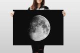 yanfind A1 | Moon Poster Art Print 60 x 90cm 180gsm Night Sky Space Planet