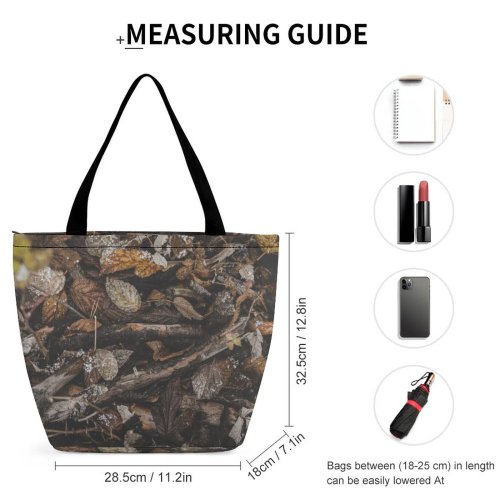 Yanfind Shopping Bag for Ladies Forest Reptile Box Turtle Tortoise Sea Uva Outdoor HQ Texture Season Reusable Multipurpose Heavy Duty Grocery Bag for Outdoors.