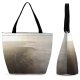 Yanfind Shopping Bag for Ladies Fog Outdoors Mist Surprise Valley Uk Scenery Landscape Light Inversion Reusable Multipurpose Heavy Duty Grocery Bag for Outdoors.