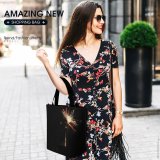 Yanfind Shopping Bag for Ladies Silvester Dresden Fireworks Lights Colours Winter Diwali Night Midnight Light Event Festival Reusable Multipurpose Heavy Duty Grocery Bag for Outdoors.