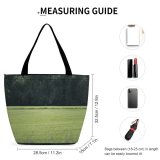 Yanfind Shopping Bag for Ladies Grass Plant Field Land Outdoors Vegetation Lawn Forest Tree Woodland Public Domain Reusable Multipurpose Heavy Duty Grocery Bag for Outdoors.