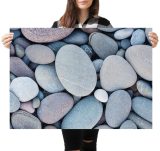 yanfind A1 | River Rocks Pebbles Wall Art Poster Print 60 x 90cm 180gsm Garden