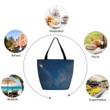 Yanfind Shopping Bag for Ladies Cloud Night Thoursie Sky Daytime Atmosphere Light Atmospheric Celestial Event Reusable Multipurpose Heavy Duty Grocery Bag for Outdoors.