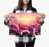 yanfind A3| Beautiful Japan Sunset Poster Size A3 Japanese Nature Poster