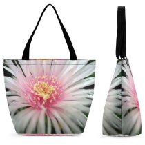 Yanfind Shopping Bag for Ladies Flower Floral Bodgie Bloom Garden Foliage Flowering Plant Petal Botany Barberton Daisy Reusable Multipurpose Heavy Duty Grocery Bag for Outdoors.