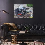 yanfind A2 | Eddystone Steam Train Railway Tours - Size A2 Poster Print Photo Art