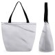 Yanfind Shopping Bag for Ladies Grey Outdoors Snow Winter Soil Sand Powder Shite Fields Slope Reusable Multipurpose Heavy Duty Grocery Bag for Outdoors.