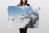 yanfind A1 | Snowboarder Poster Art Print 60 x 90cm 180gsm Mountain Ski Snowboard