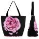 Yanfind Shopping Bag for Ladies Flower Rose Flora Plant Petal Mooroopna Australia Detail Purple Lilac Carnation Reusable Multipurpose Heavy Duty Grocery Bag for Outdoors.