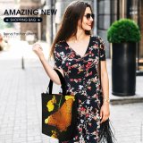 Yanfind Shopping Bag for Ladies Flower Butterfly Plant Cairns Australia Invertebrate Pollen Insect Monarch Botanic Gardens Reusable Multipurpose Heavy Duty Grocery Bag for Outdoors.