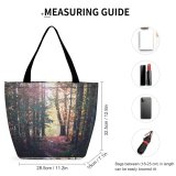 Yanfind Shopping Bag for Ladies Forest Tree Denmark Flora Jar Plant Potted Pottery Vase Land Outdoors Vegetation Reusable Multipurpose Heavy Duty Grocery Bag for Outdoors.