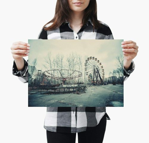 yanfind A3| Pripyat Chernobyl Poster Size A3 Russia Nuclear Disaster Poster