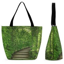 Yanfind Shopping Bag for Ladies Garden Outdoors Arbour Porch Patio Path Pergola Staircase Reusable Multipurpose Heavy Duty Grocery Bag for Outdoors.