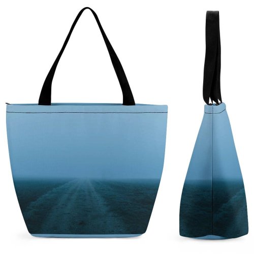 Yanfind Shopping Bag for Ladies Horizon Outdoors Sky Croatia Fog Light Automobile Car Coupe Sports Transportation Vehicle Reusable Multipurpose Heavy Duty Grocery Bag for Outdoors.