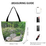 Yanfind Shopping Bag for Ladies Garden Outdoors Arbour Plant Grey Creative Commons Reusable Multipurpose Heavy Duty Grocery Bag for Outdoors.