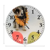 yanfind Fashion PVC Wall Clock Accessory Adorable Ball Beach Celebrate Charming Chordate Colorful Concept Contemporary Cool Space Mute Suitable Kitchen Bedroom Decorate Living Room