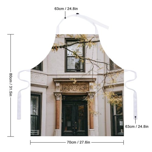 yanfind Custom aprons Accommodation Aged Apartment Architecture Building City Column Condominium Construction Daylight white white-style1 70×80cm