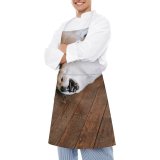 yanfind Custom aprons Adorable Affection Akita Inu Anonymous Friend Bestfriend Bonding Canidae Care Caress white white-style1 70×80cm