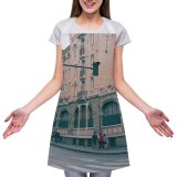 yanfind Custom aprons Aged Anonymous Arch Architecture Asphalt Building City Space Crosswalk Daylight Direction District white white-style1 70×80cm