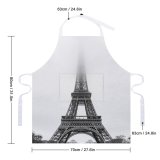 yanfind Custom aprons Adventure Ancient Architecture Attract Attraction Bw Capital Cloudy Destination Eiffel white white-style1 70×80cm