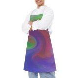 yanfind Custom aprons Art Creativity Surreal Rainbow Pastel Artistic Watercolor Acrylic Canvas Psychedelic white white-style1 70×80cm