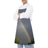 yanfind Custom aprons Atmosphere Breathtaking Calm Cloudy Colorful Countryside Dramatic Fantasy Flora Foliage Forest white white-style1 70×80cm