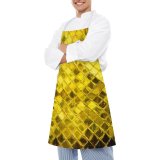 yanfind Custom aprons Texture Gold Abstract Glass Backdrop Beautiful Christmas Design Elegance Gilded white white-style1 70×80cm