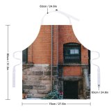 yanfind Custom aprons Accommodation Aged Architecture Area Brick Wall Building City Construction Daytime Detail District white white-style1 70×80cm
