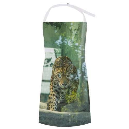 yanfind Custom aprons Africa Attentive Beast Cage Cat Conserve Creature Curious Danger Ecosystem Enclosure white white-style1 70×80cm