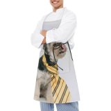 yanfind Custom aprons Adorable Alone Calm Clever Comfort Curious Dog Floor Fluff Friendly Fur white white-style1 70×80cm